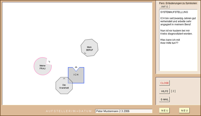 Systemaufstellung als Online-Aufstellung